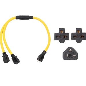Xuanhua XN-620R 2 way splitter heavy duty 3 feet cord